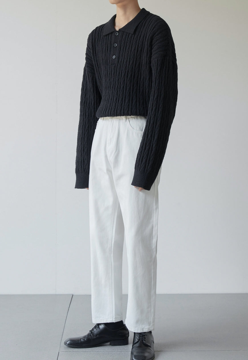Men's White vintage jeans
