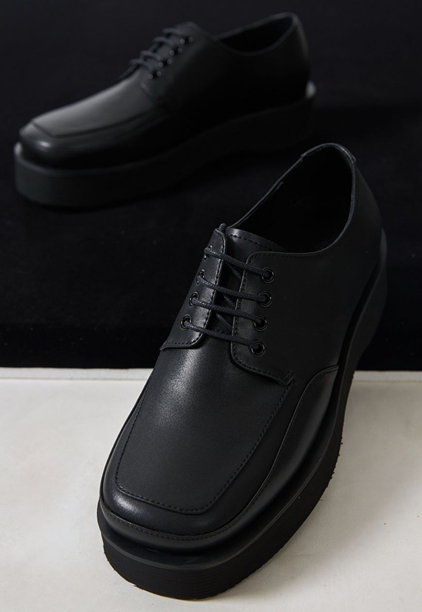 Men's Lace-Up white derby shoes