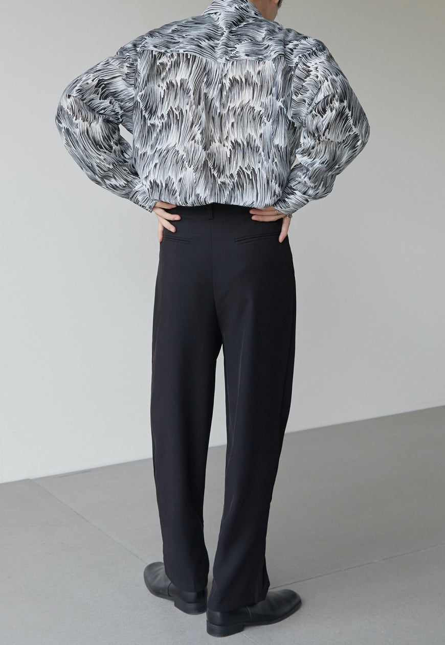 Men's Summer high-waisted trousers