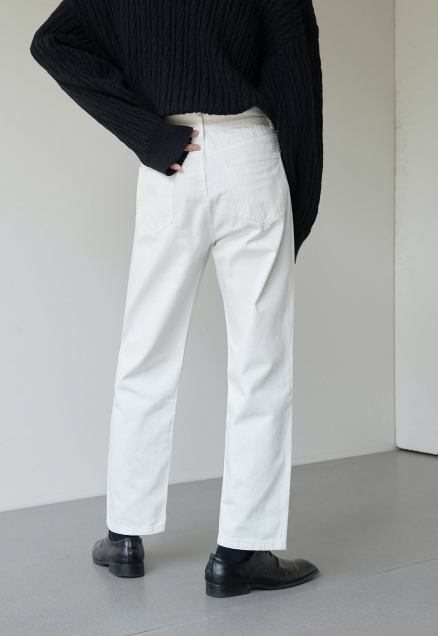 Men's White vintage jeans