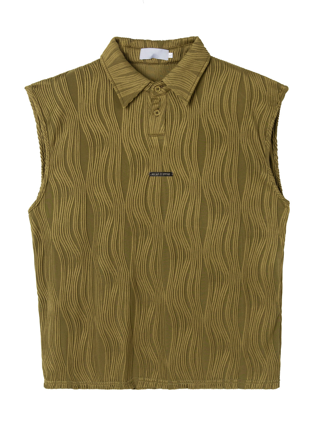 UZIP DESIGN Men's Design pleated vest