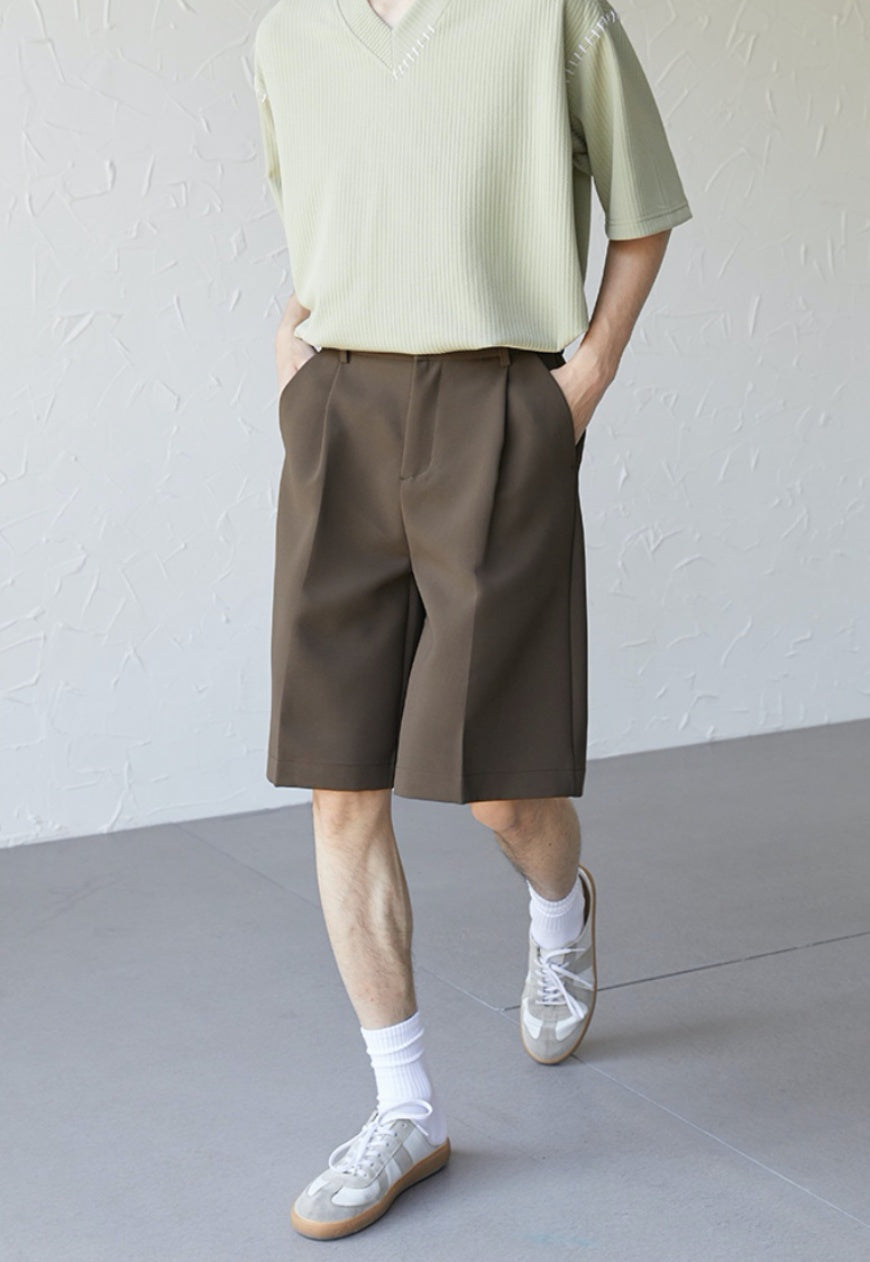 UZIP DESIGN Men's high-end suit shorts