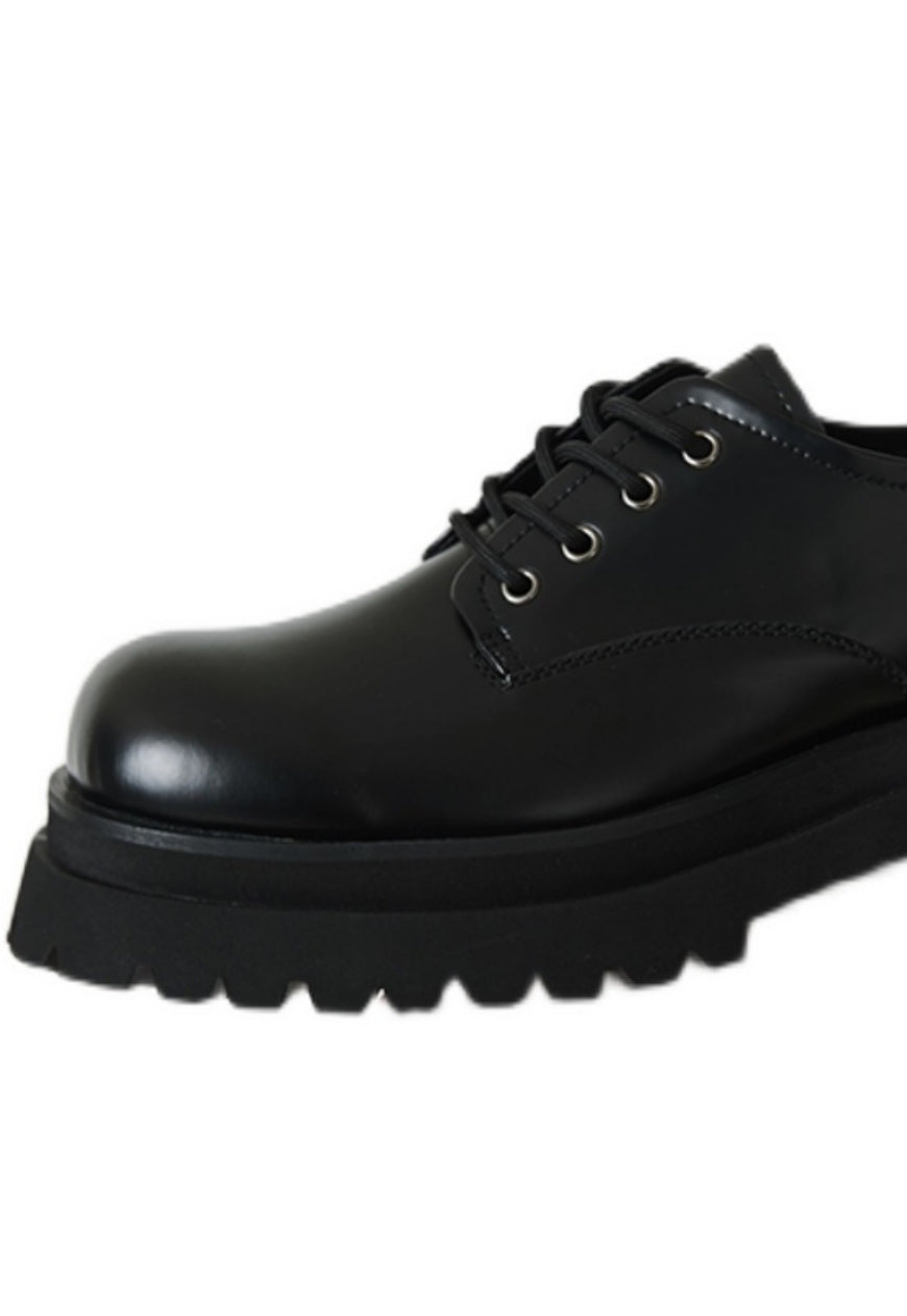 Men's luxury platform derby shoes