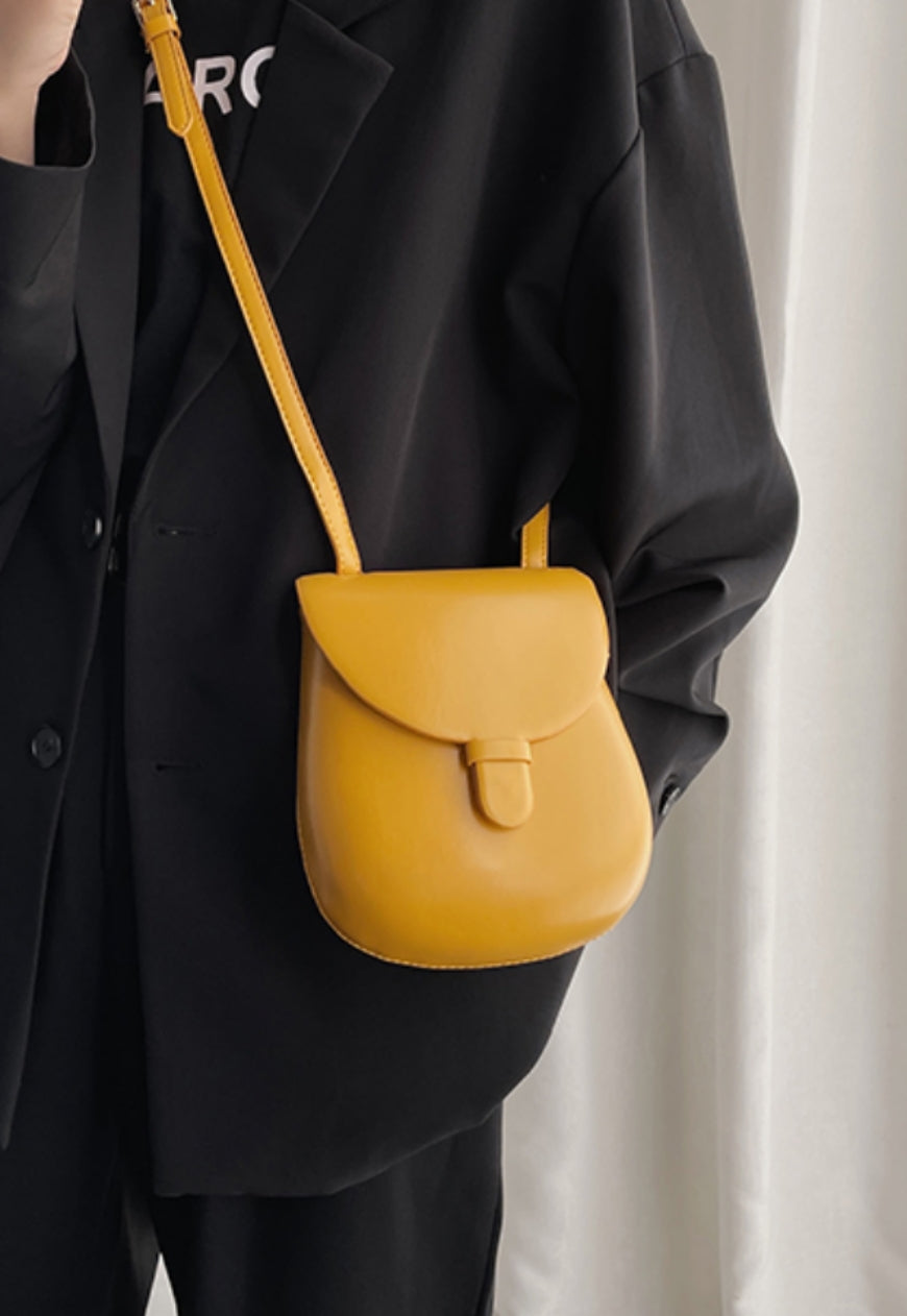 UZIP DESIGN Men's Retro leather small square bag