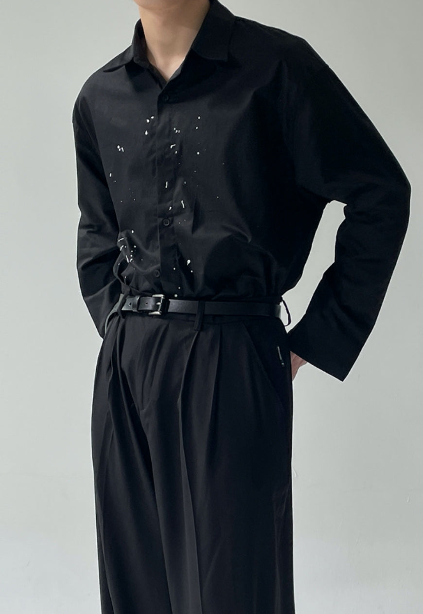 Men's inkjet craft shirt