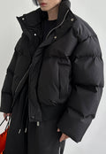 Men's silhouette padded coat