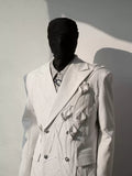 Sculptural Blossom Suit