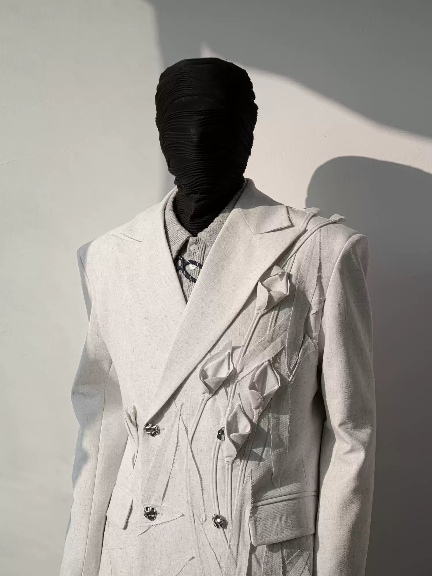 Sculptural Blossom Suit