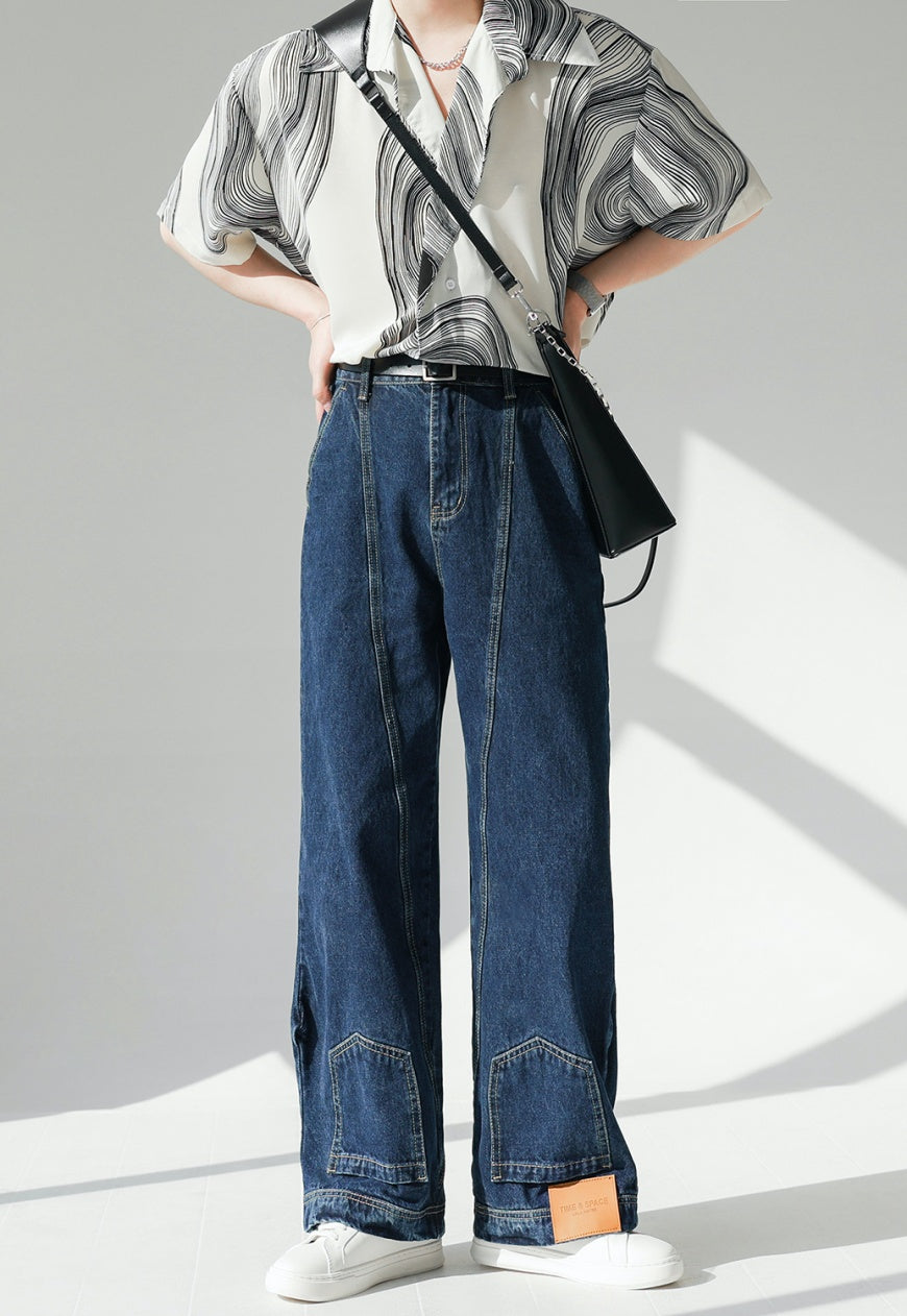 UZIP DESIGN Men's triangle trousers