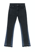 UZIP DESIGN Men's patchwork jeans