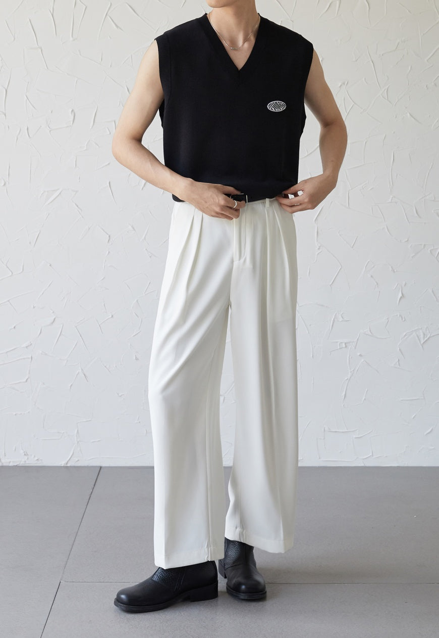 UZIP DESIGE Menâ€™s retro loose trousers