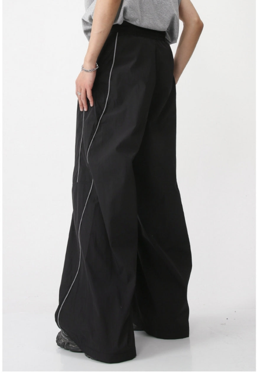 Men's draped track pants