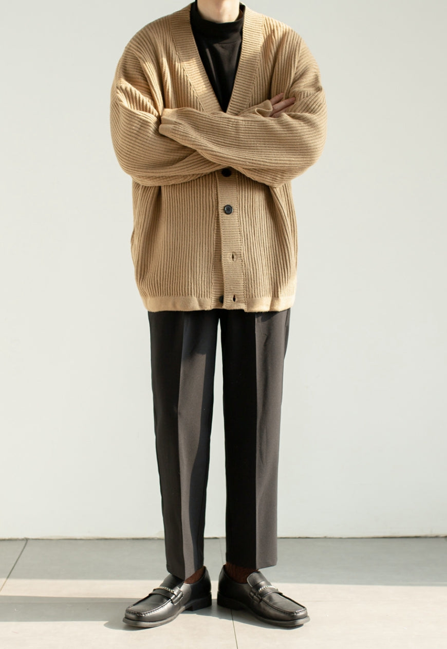 Men's Spring cardigan sweater
