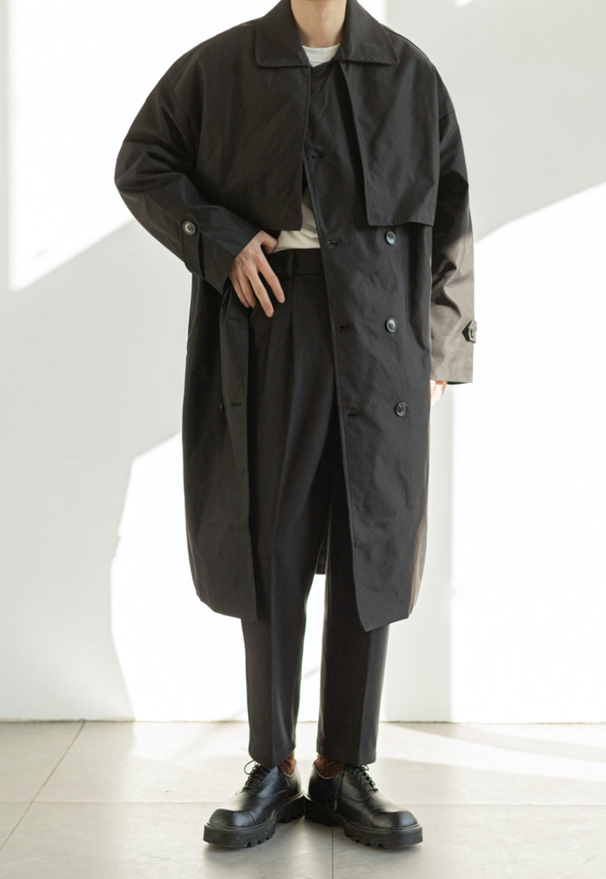 Men's Spring double-breasted jacket