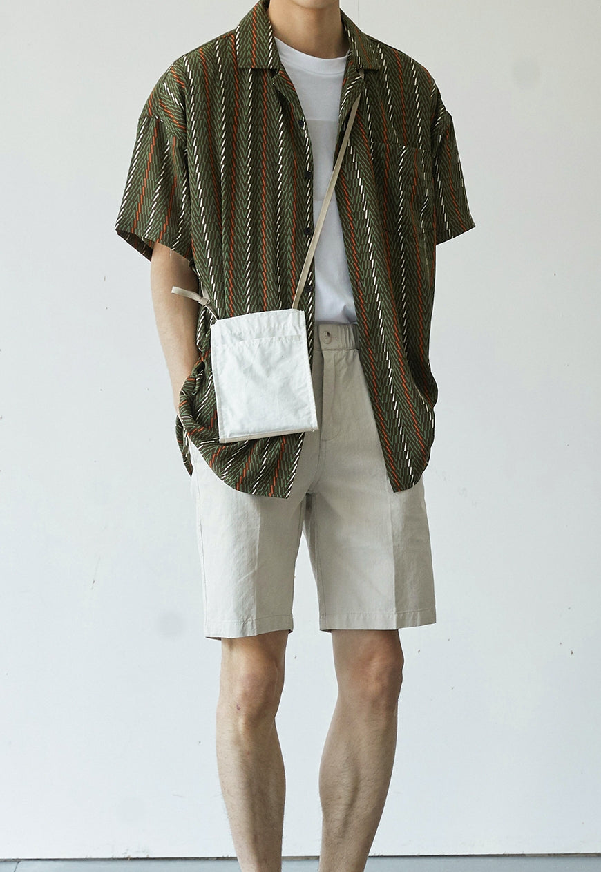 【Sale】Men's Vintage green shirt