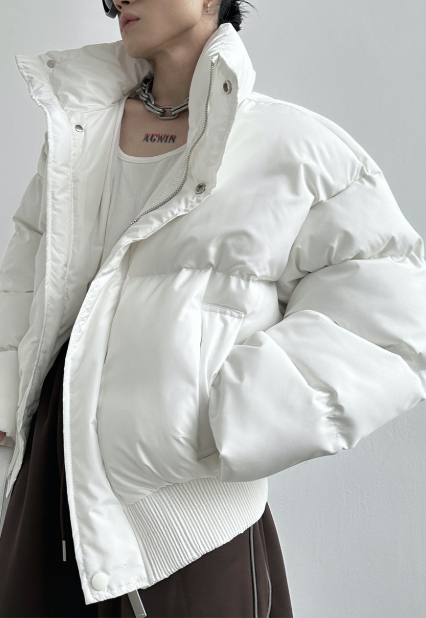 Men's silhouette padded coat