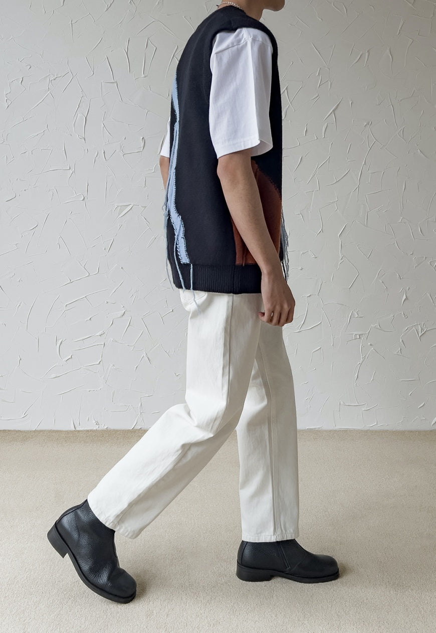 MEN'S design pattern sweater vest