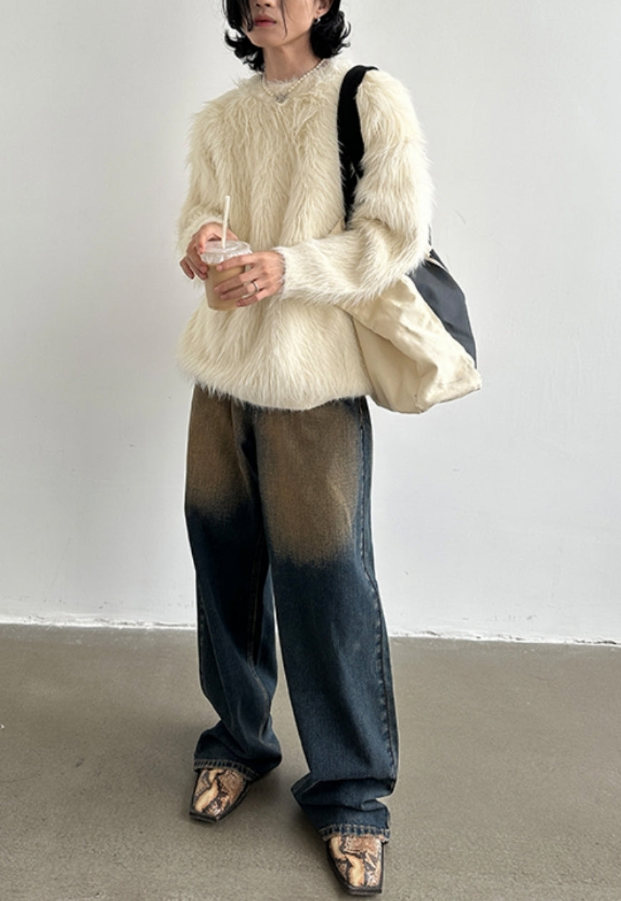 Men's luxury thick sweater