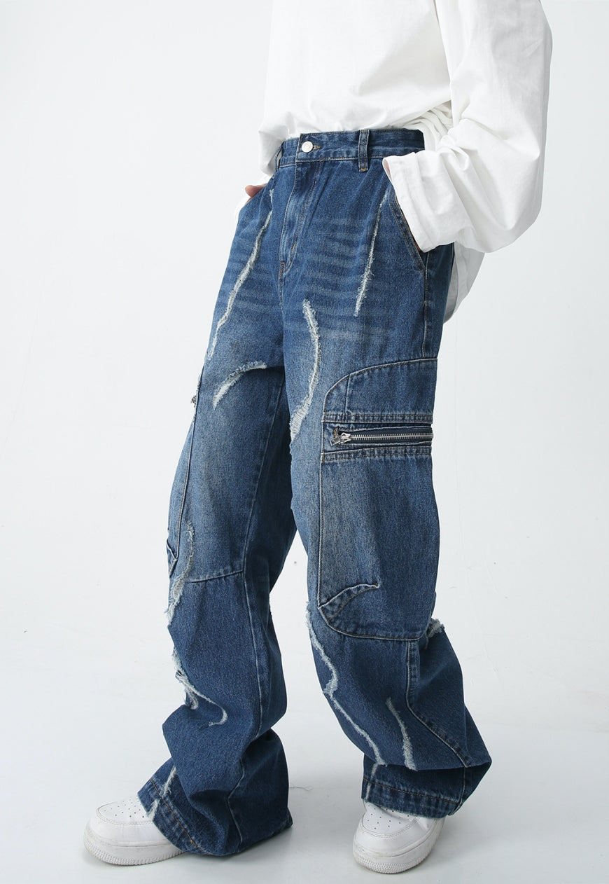 Men's Zipper utility pocket