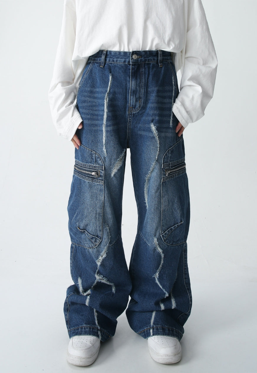 Men's Zipper utility pocket