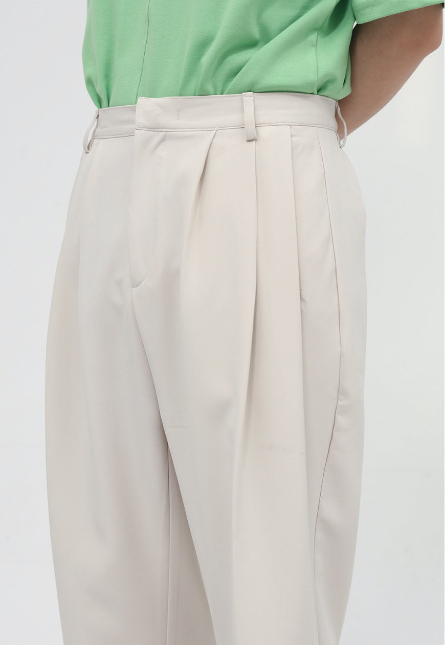 Men's loose personality ninth trousers