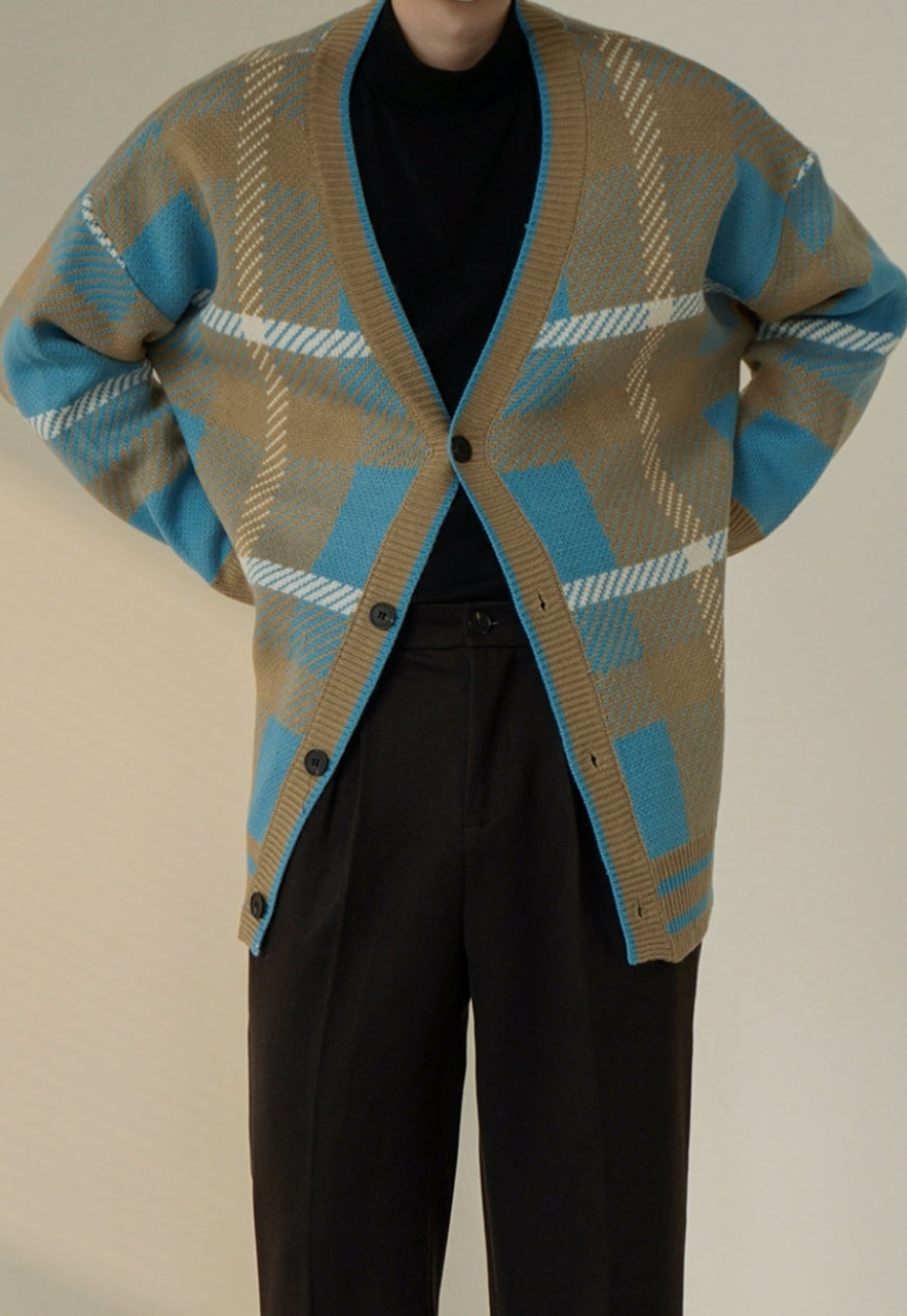 Men's Retro long-sleeved sweater