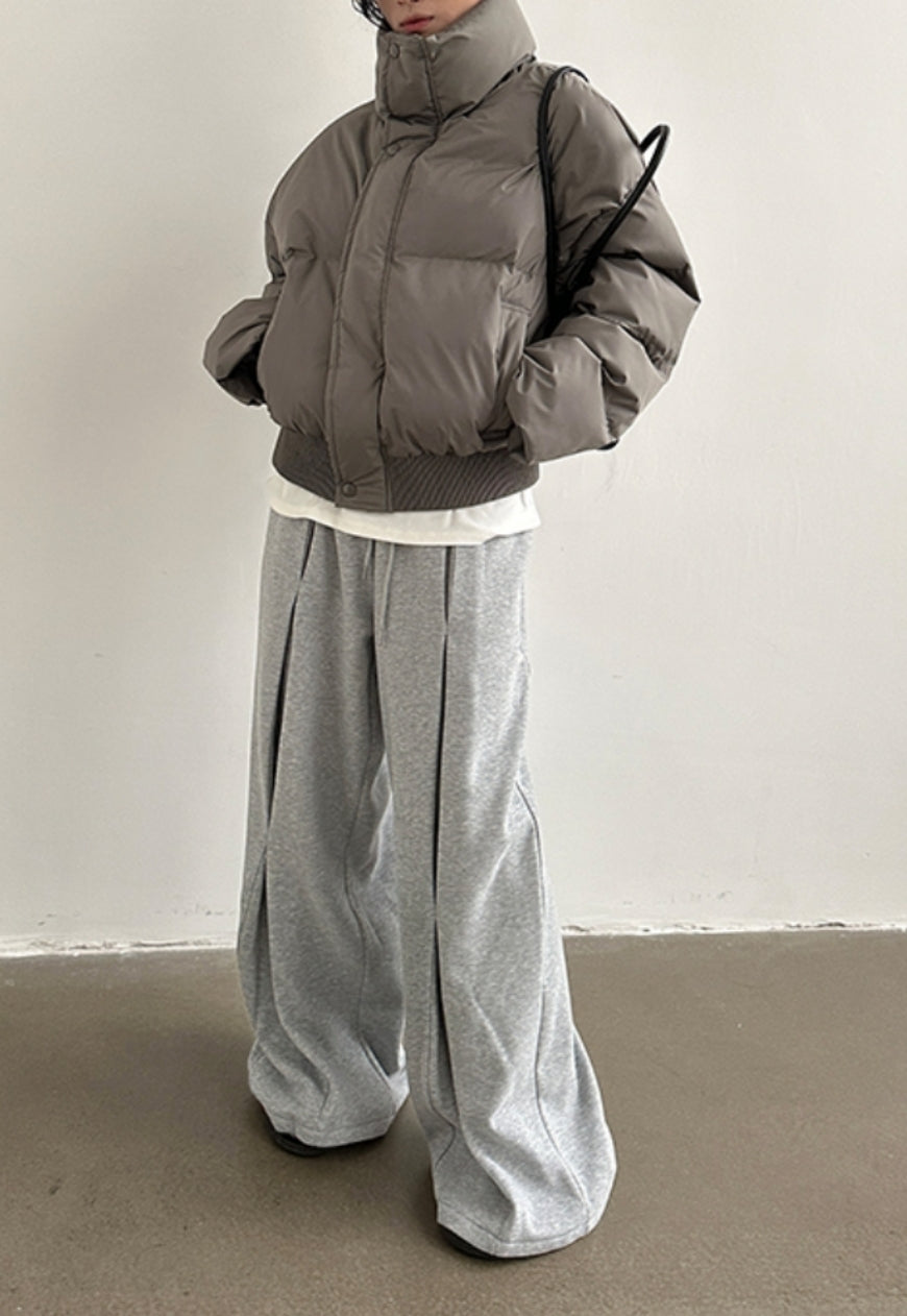 Men's silhouette padded coat
