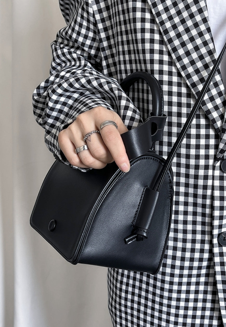 UZIP DESIGN Men's Basket leather bag