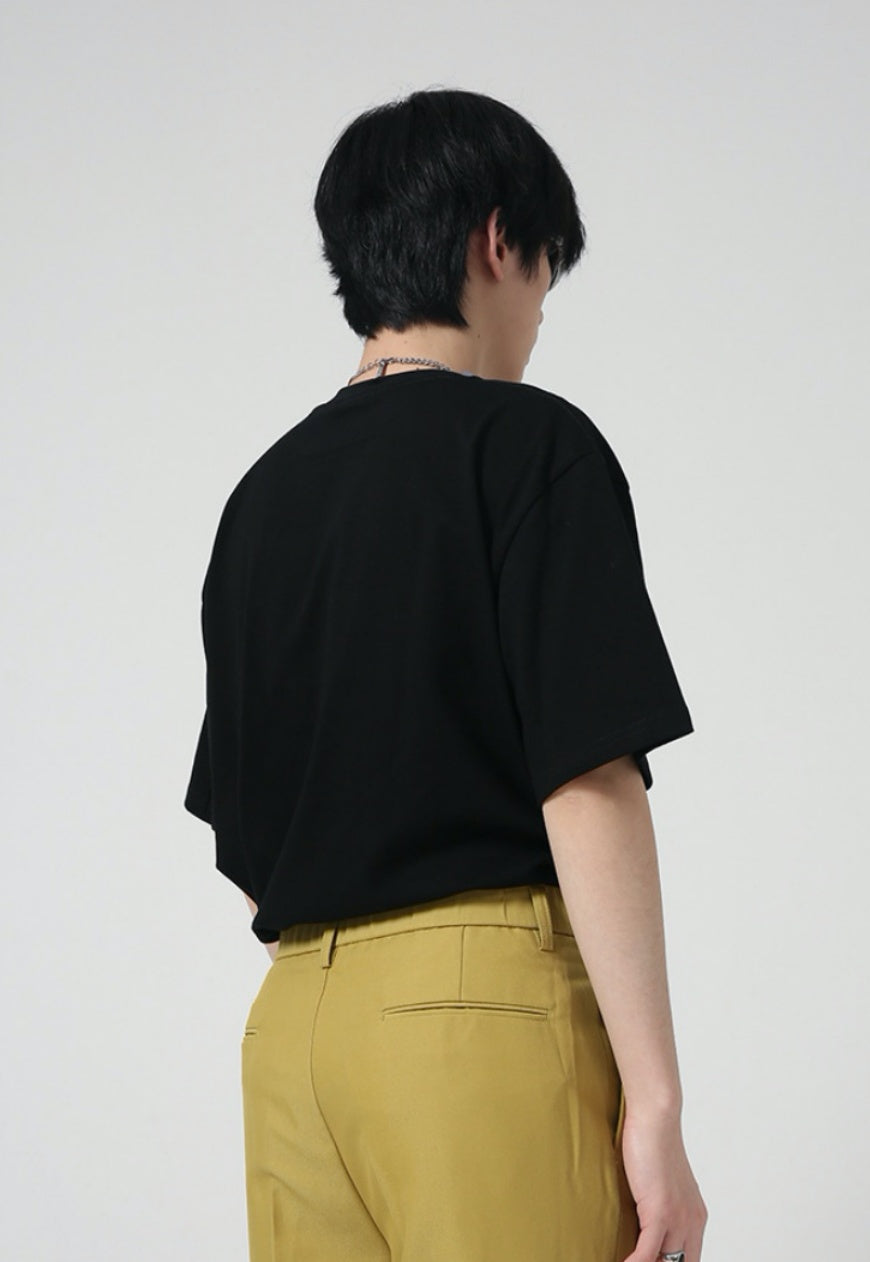 Men's three-dimensional print T-shirt