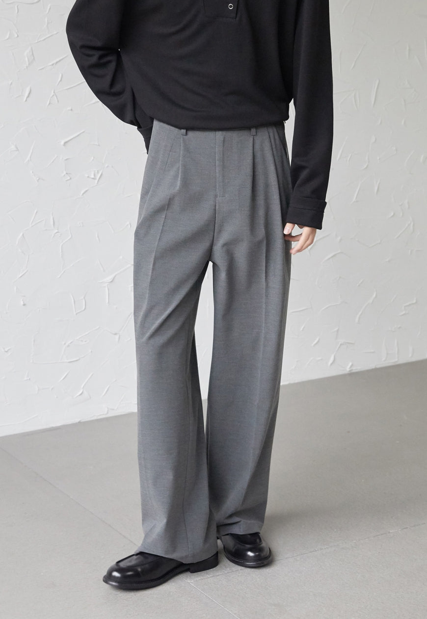 UZIP DESIGN Men's side zip trousers