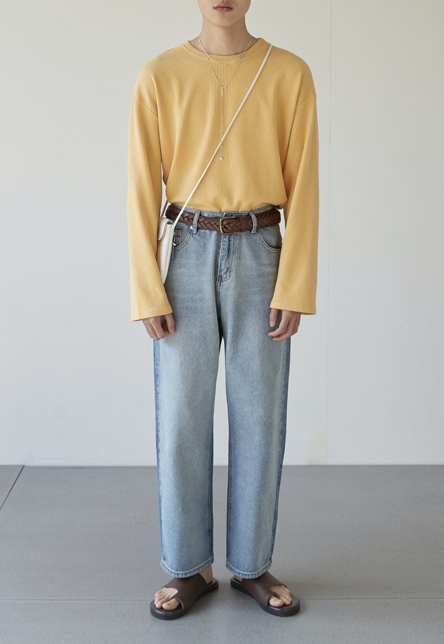 Men's Vintage straight-leg jeans