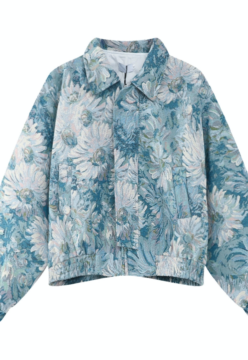 UZIP DESIGN MEN'S Premium Vintage Shoulder Pad Jacket