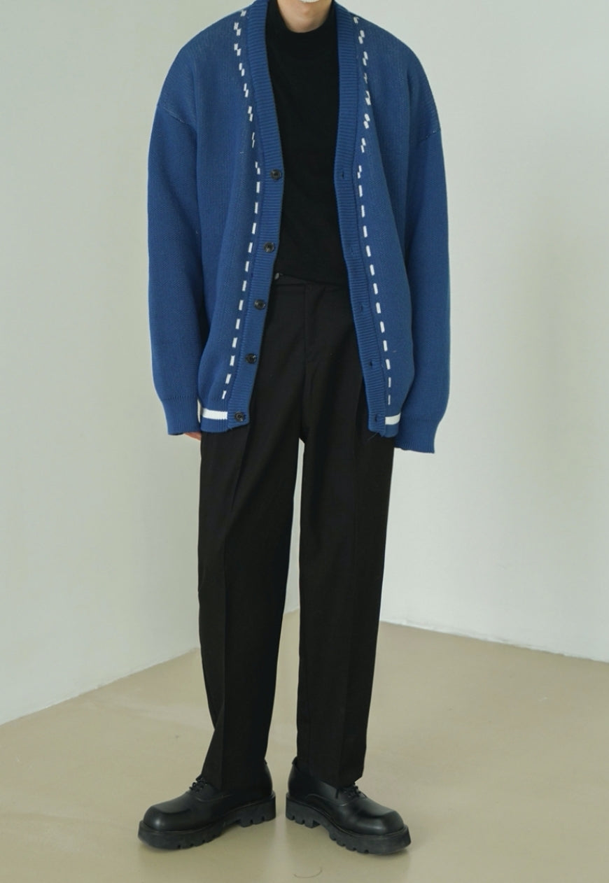 UZIP DESIGN Men's vintage cardigan sweater