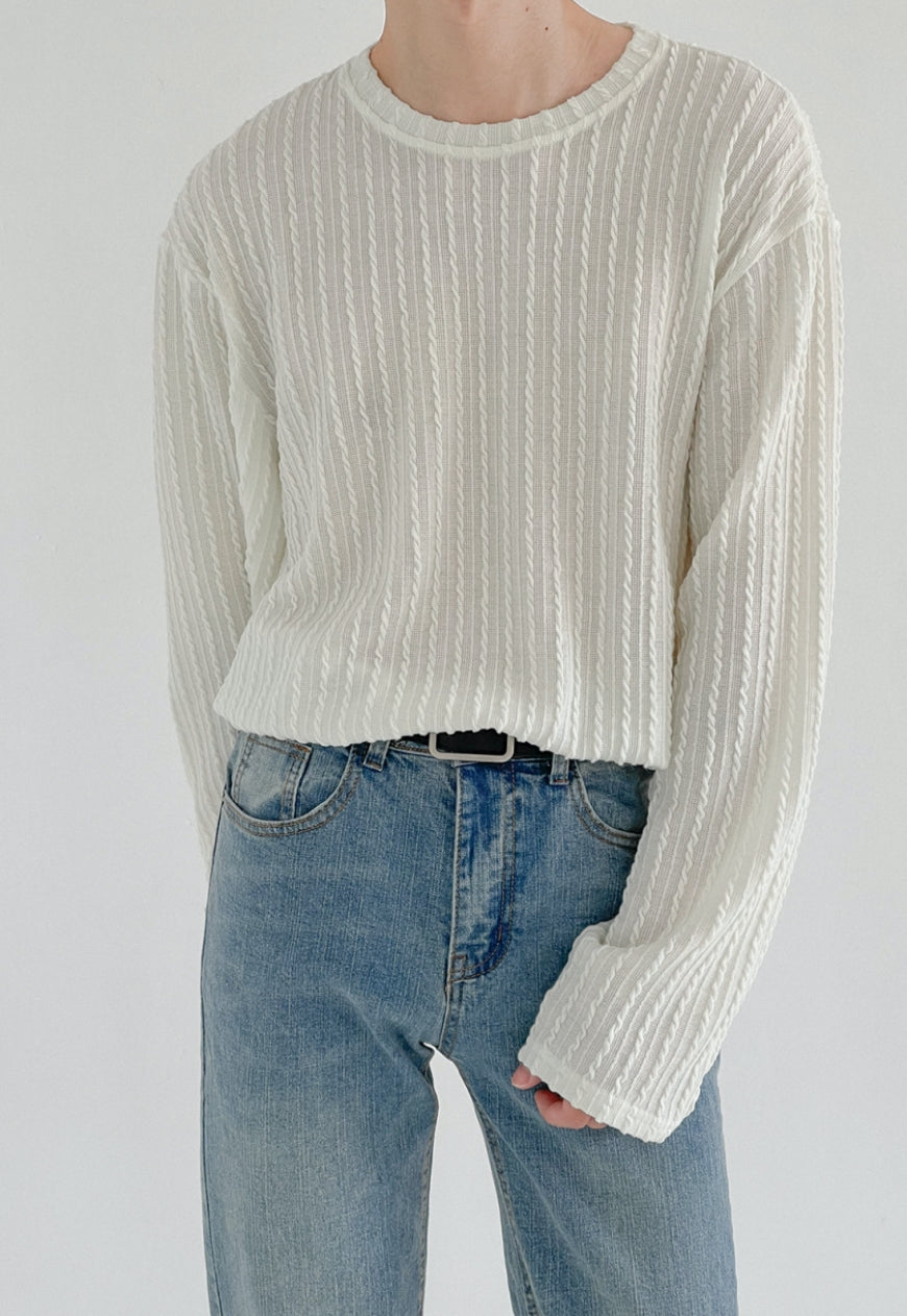 Men's Thin high-end blouse