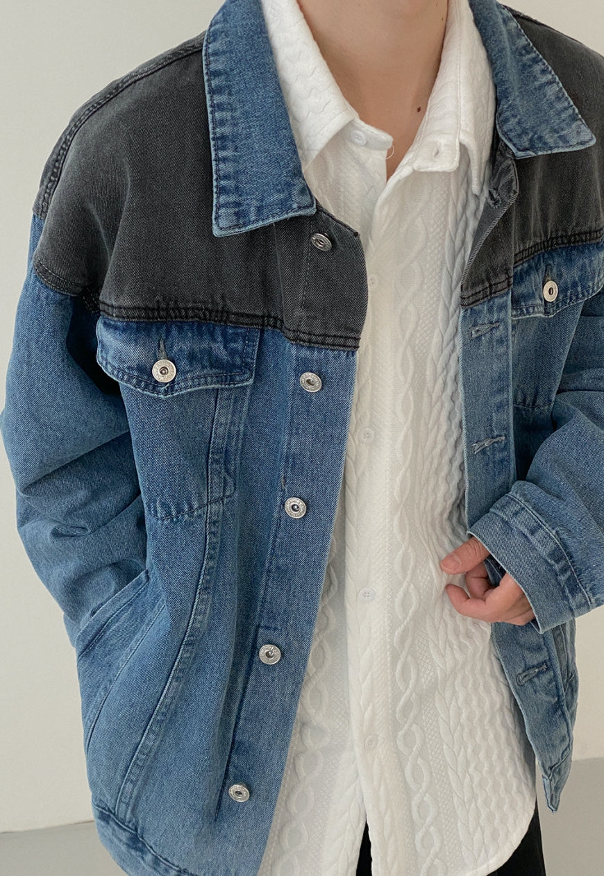 Men's vintage denim jacket