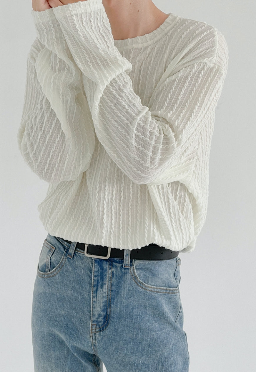 Men's Thin high-end blouse