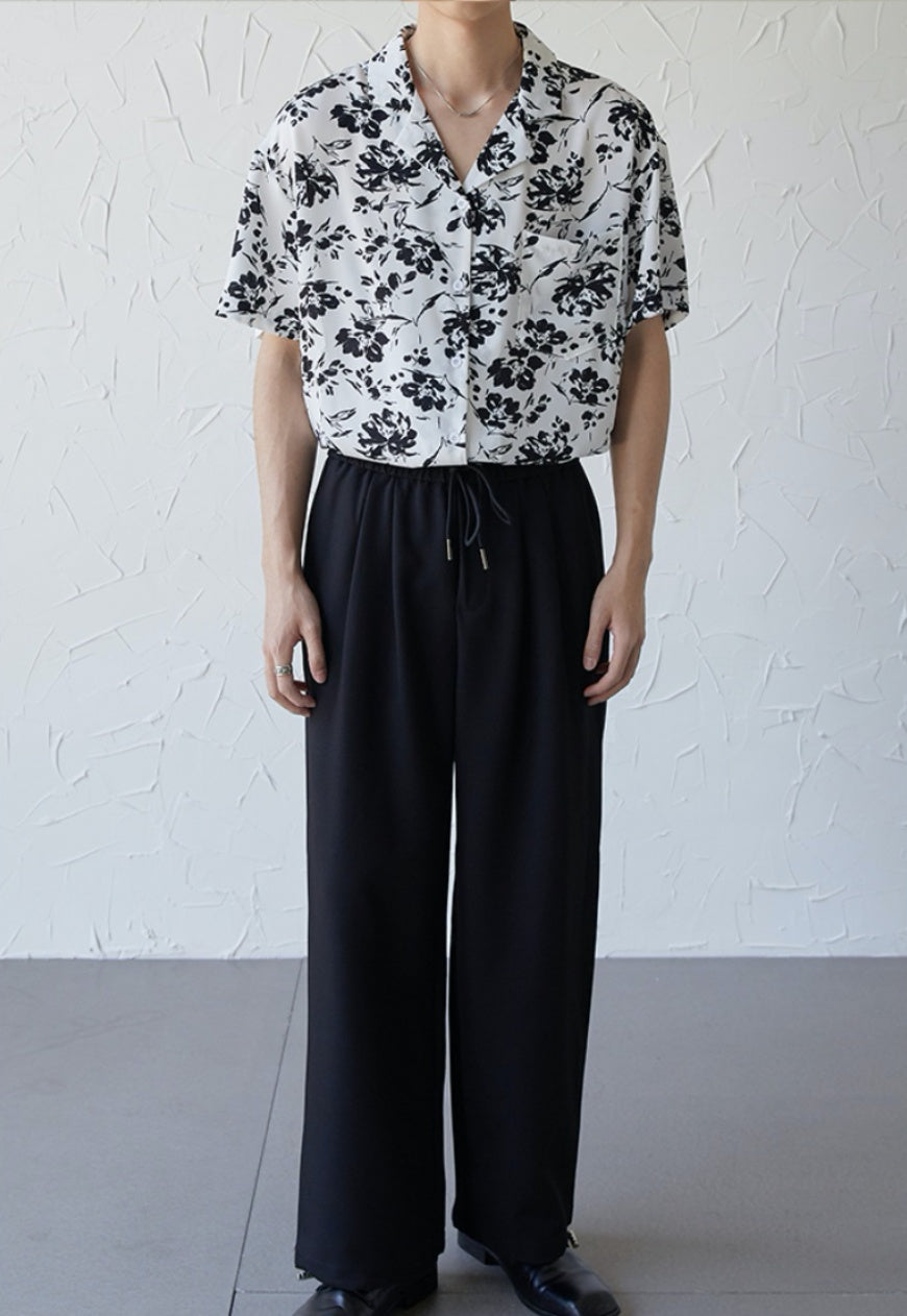 UZIP DESIGN Men's fashion floral shirts