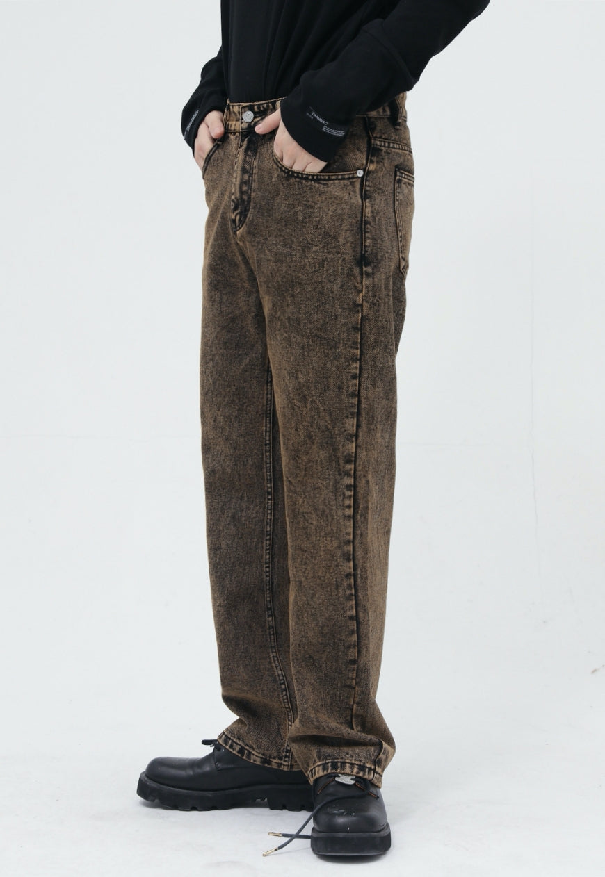 Men's Personalized casual jeans