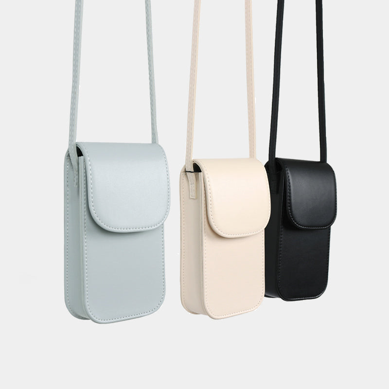 UZIP DESIGN Men's Leather phone messenger small bag mini