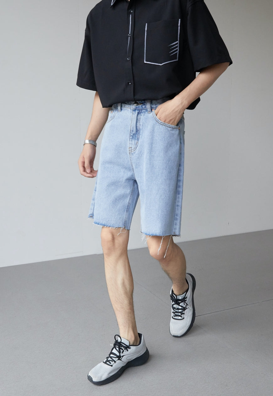 Men's All-purpose denim shorts