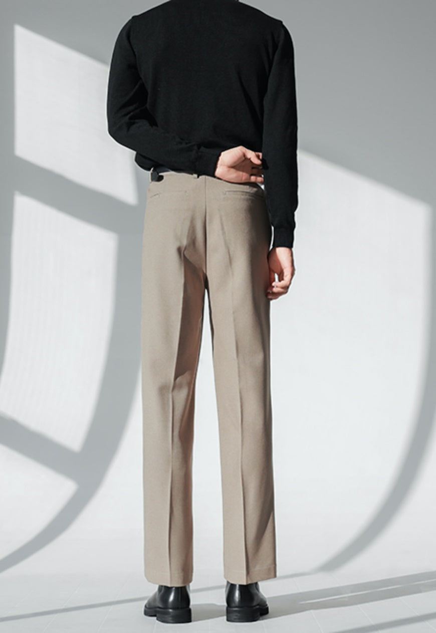 Men's irregular design suit pants