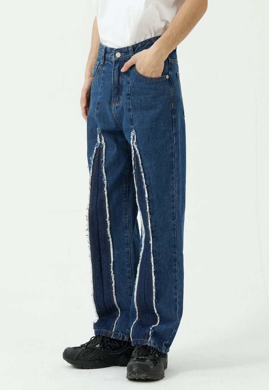 MEN'S Personalized stitching design jeans