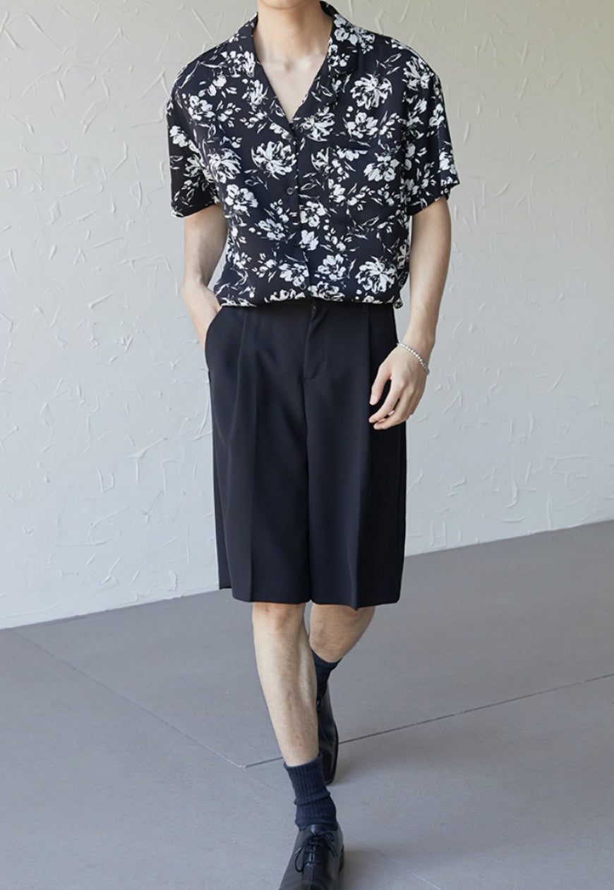 UZIP DESIGN Men's fashion floral shirts
