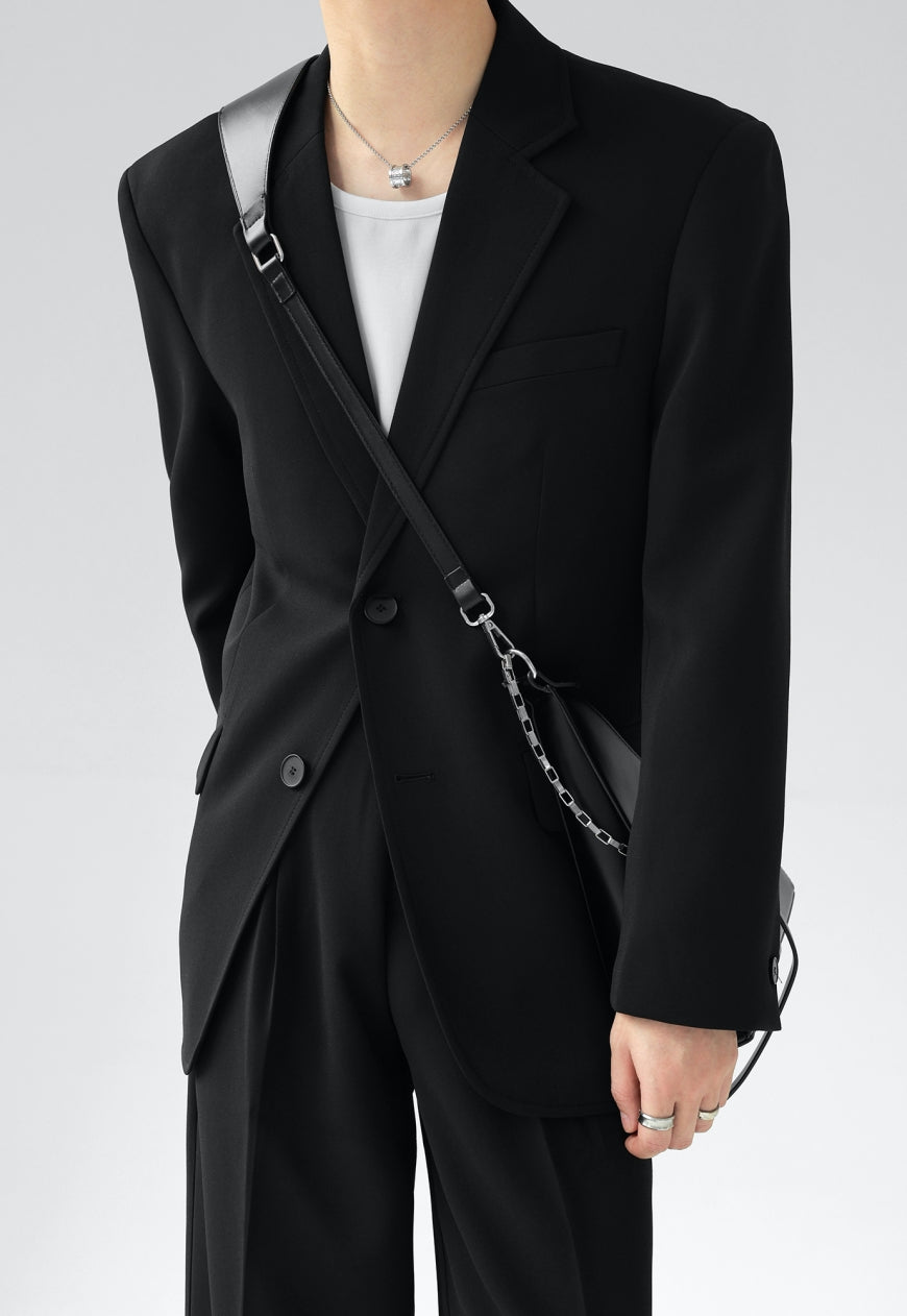 Men's Premium Solid Color Suit Set