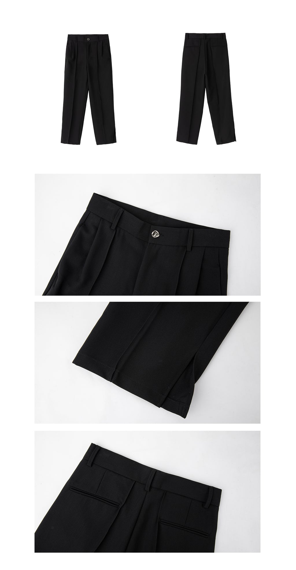 UZIP DESIGN Men's Sleek Fabric Fashion Pants