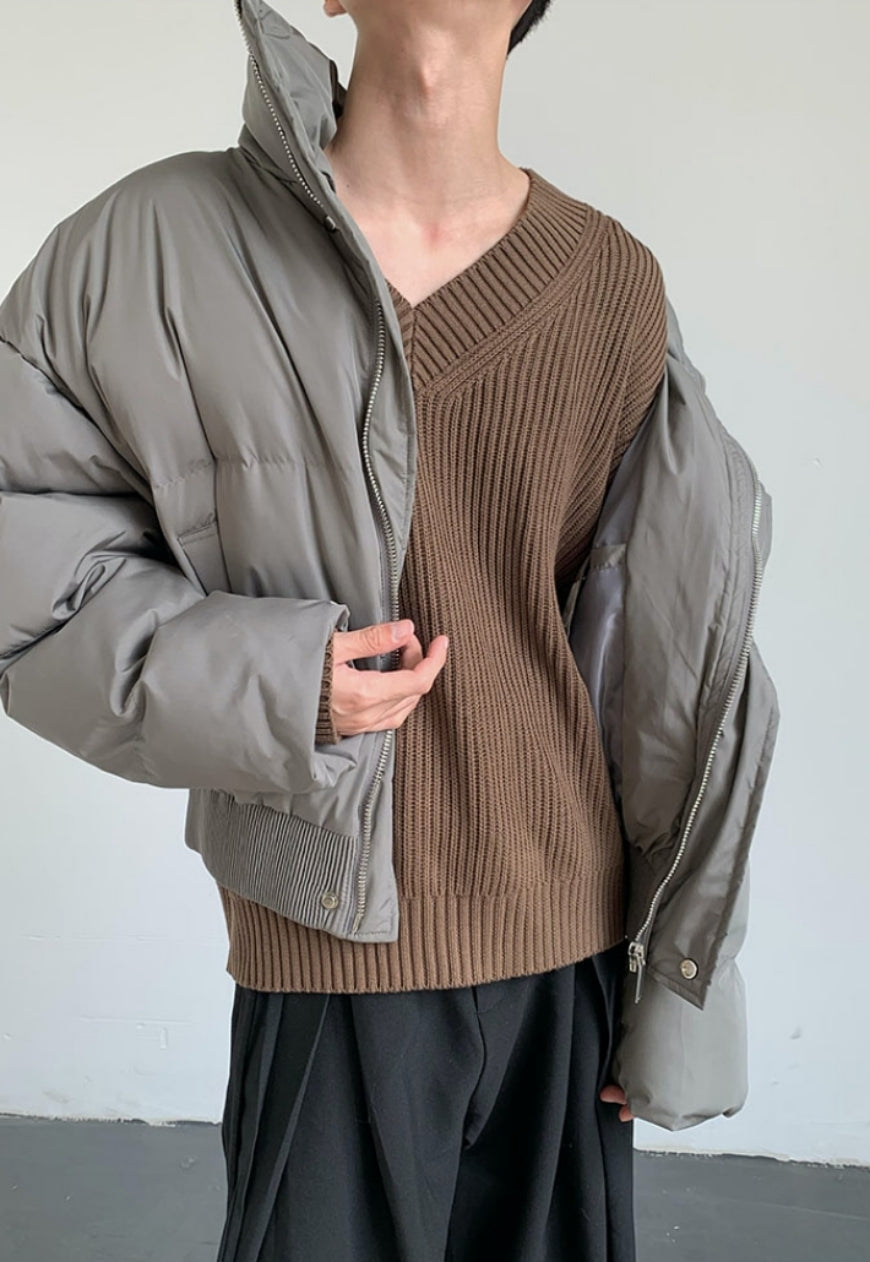 Men's fashion thick warm cotton