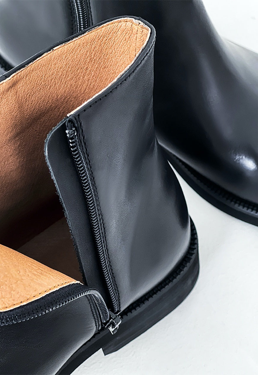 UZIP DESIGN Men's british leather martin boots