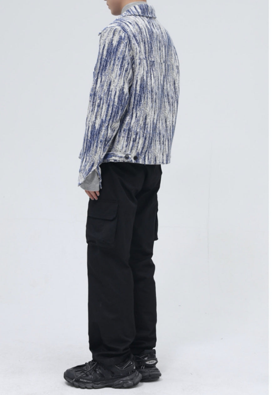 Men's Snowflake retro coat