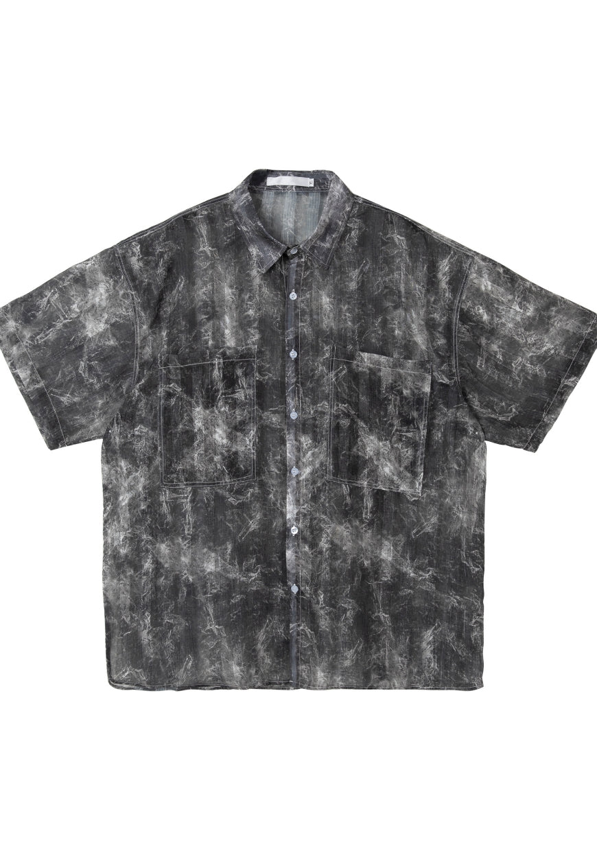 UZIP DESIGN Men's Marbled Short Sleeve Shirt
