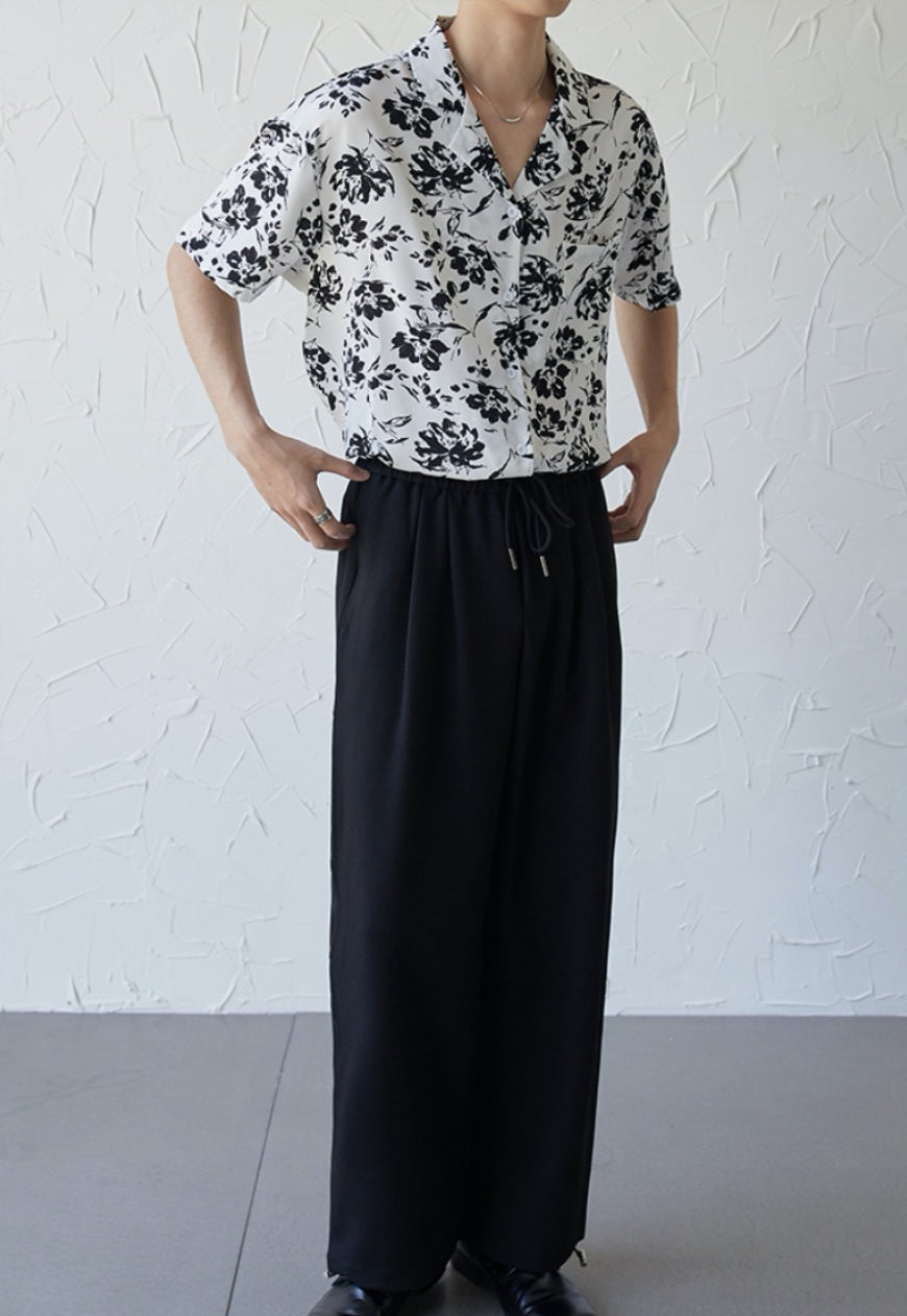 UZIP DESIGN Men's fashion floral shirts